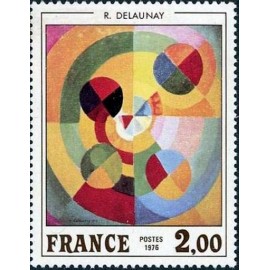 France Yvert Num 1869 ** Tableau Delaunay  1976