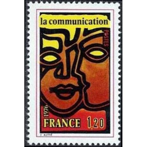 France Yvert Num 1884 ** Communication  1976