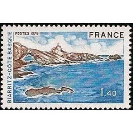 France Yvert Num 1903 ** Biarritz  1976