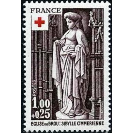 France Yvert Num 1911 ** Croix Rouge  1976