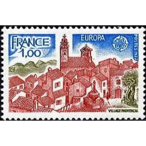 France Yvert Num 1928 ** Europa   1977