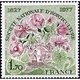 France Yvert Num 1930 ** Horticulture  1977