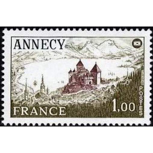 France Yvert Num 1935 ** Annecy  1977