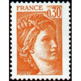 France Yvert Num 1968 ** Sabine  1978