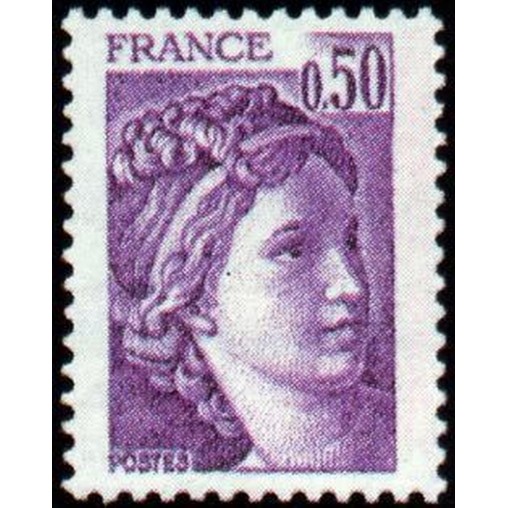 France Yvert Num 1969 ** Sabine  1978