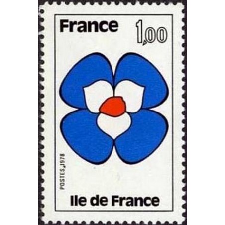 France Yvert Num 1991 ** Ile de France  1978