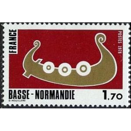 France Yvert Num 1993 ** Basse normandie  1978