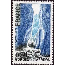 France Yvert Num 1996 ** Gorges du Verdon  1978
