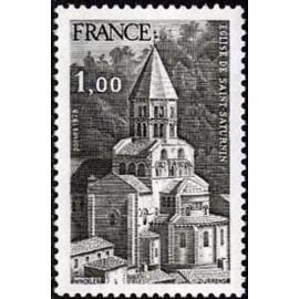 France Yvert Num 1998 ** St Saturnin Eglise  1978