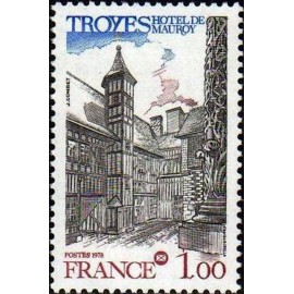 France Yvert Num 2011 ** Troyes  1978