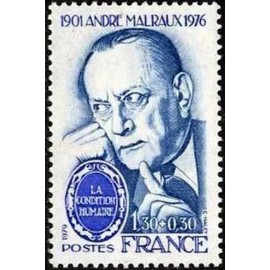 France Yvert Num 2032B ** André Malraux  1979
