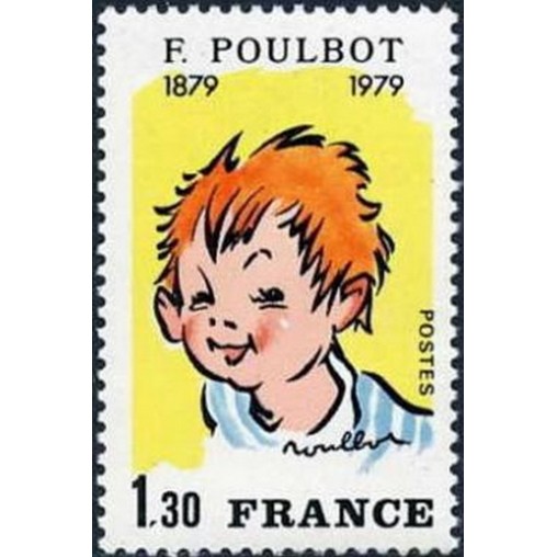 France Yvert Num 2038 ** Poulbot enfant  1979