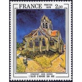 France Yvert Num 2054 ** Tableau Van Gogh  1979