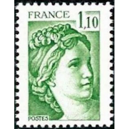 France Yvert Num 2058 ** Sabine  1979