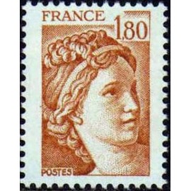 France Yvert Num 2061 ** Sabine  1979