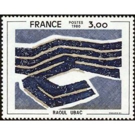 France Yvert Num 2075 ** Tableau Ubac  1980