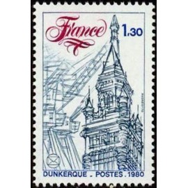 France Yvert Num 2088 ** Dunkerque  1980