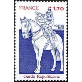 France Yvert Num 2115 ** Garde cheval  1980