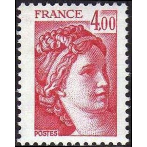 France Yvert Num 2122 ** Sabine 4f00 1981