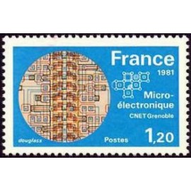 France Yvert Num 2126 ** micro  1981