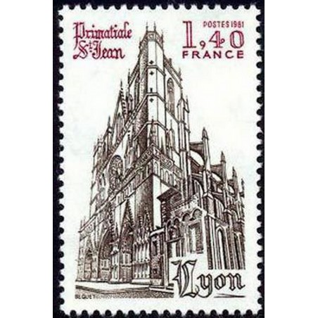 France Yvert Num 2132 ** Lyon St Jean  1981