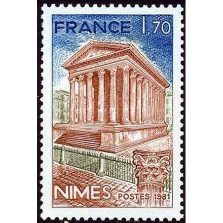 France Yvert Num 2133 ** Gard  Nimes  1981
