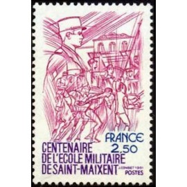 France Yvert Num 2140 ** Saint Maixent  1981