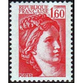 France Yvert Num 2155 ** Sabine 1f60 1981