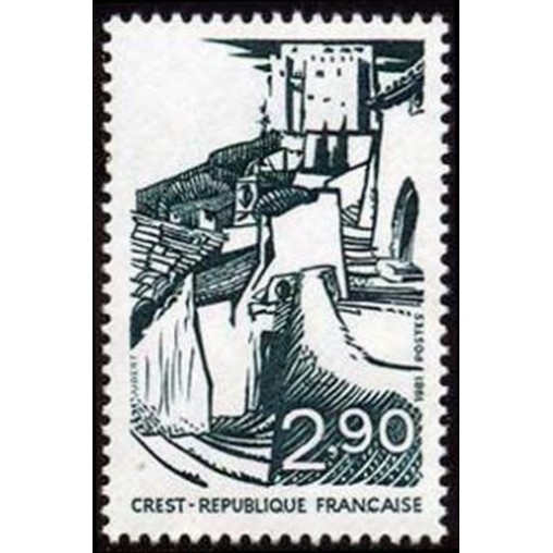 France Yvert Num 2163 ** Crest Drome  1981