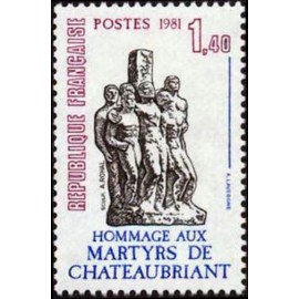France Yvert Num 2177 ** Chateaubriant  1981