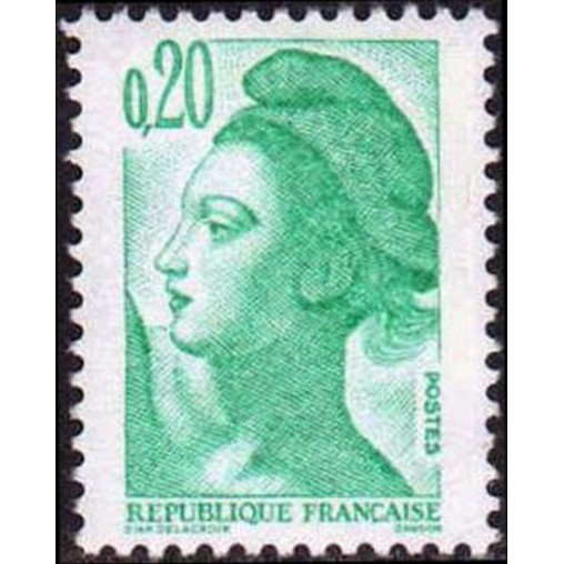 France Yvert Num 2181 ** Liberté 0,2 1982