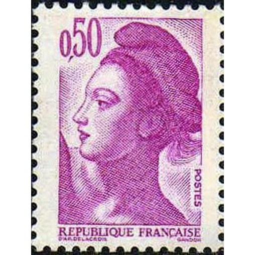 France Yvert Num 2184 ** Liberté 0,5 1982