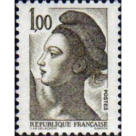 France Yvert Num 2185 ** Liberté 1f00 1982
