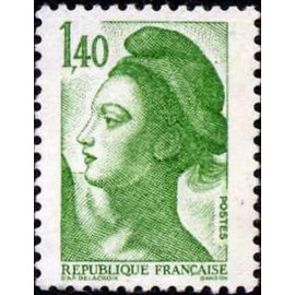 France Yvert Num 2186 ** Liberté 1f40 1982