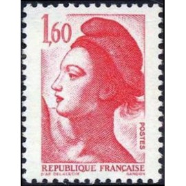 France Yvert Num 2187 ** Liberté 1f60 1982