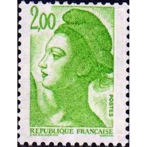 France Yvert Num 2188 ** Liberté 2f00 1982