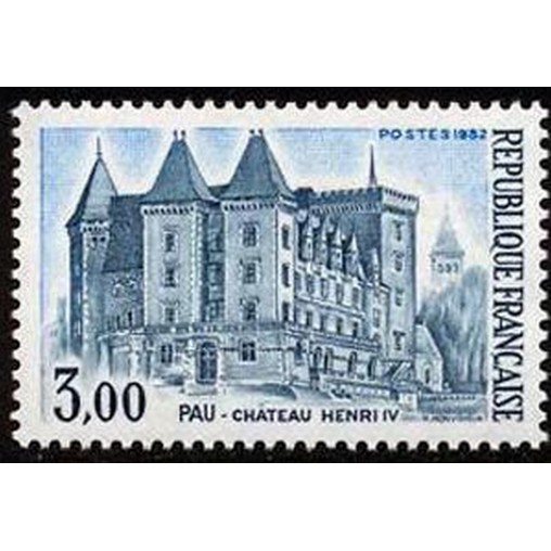 France Yvert Num 2195 ** Pau Château  1982