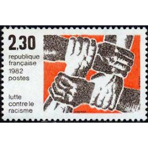 France Yvert Num 2204 ** Racisme  1982