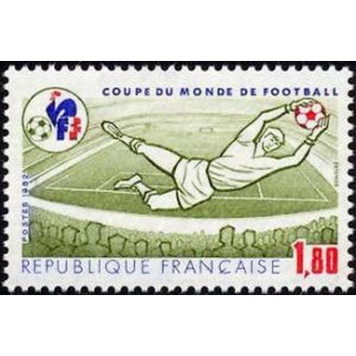 France Yvert Num 2209 ** Football  1982