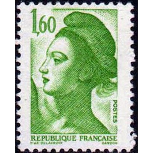 France Yvert Num 2219 ** Liberté 1f60 1982