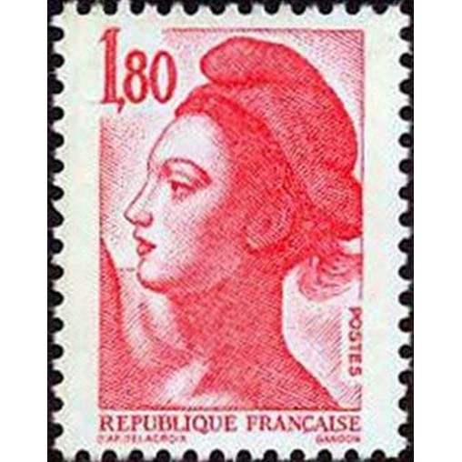 France Yvert Num 2220 ** Liberté 1f80 1982