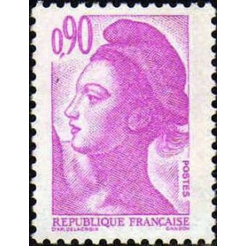 France Yvert Num 2242 ** Liberté 0,9 1982