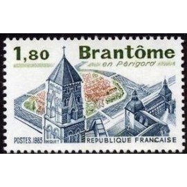 France Yvert Num 2253 ** Château Brantome  1983