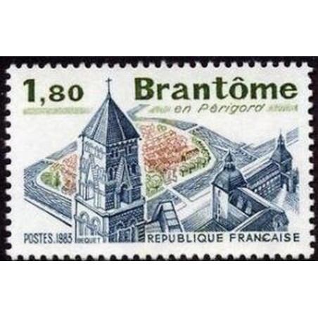 France Yvert Num 2253 ** Château Brantome  1983