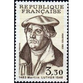 France Yvert Num 2256 ** Martin Luther  1983