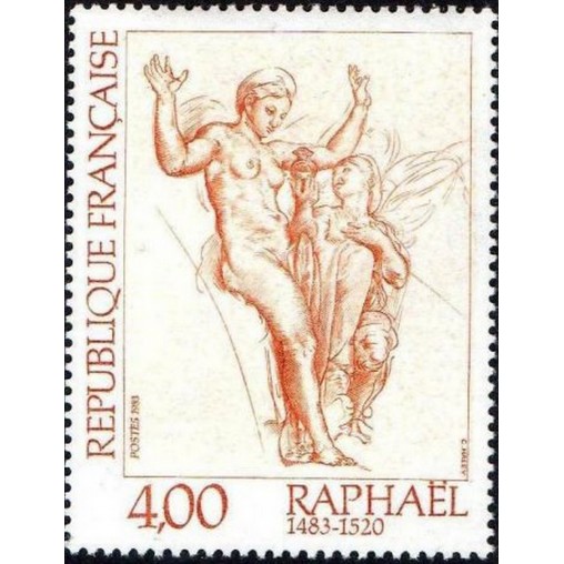 France Yvert Num 2264 ** tableau Raphael  1983