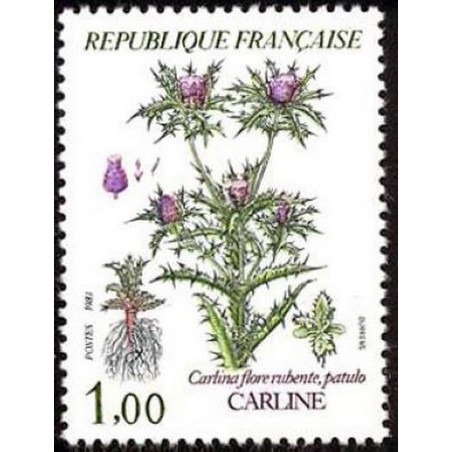 France Yvert Num 2266 ** Fleur flore  1983