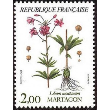 France Yvert Num 2267 ** Fleur flore  1983