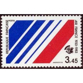 France Yvert Num 2278 ** Air France  1983
