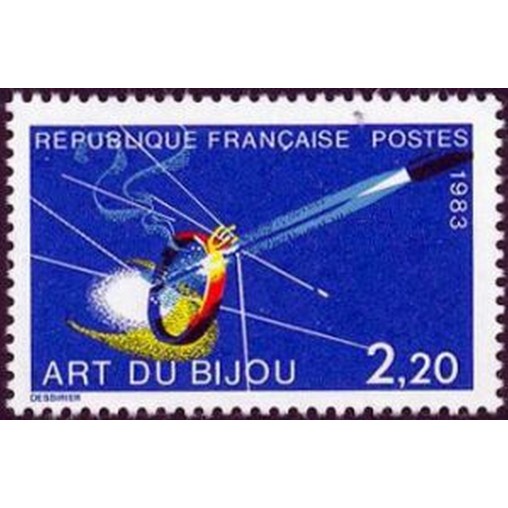 France Yvert Num 2286 ** Art du Bijou  1983